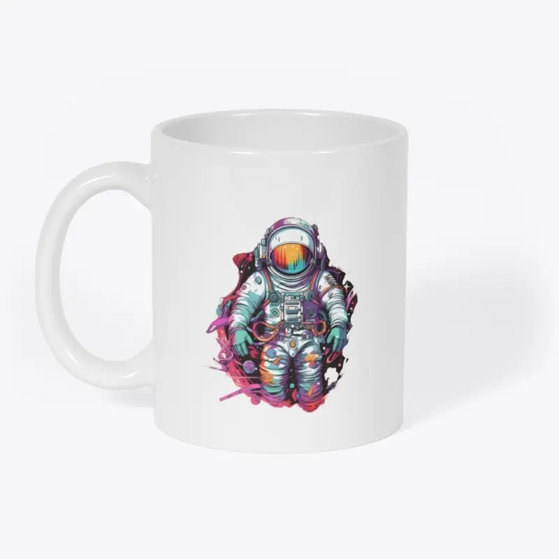 Trippy Astronaut Design